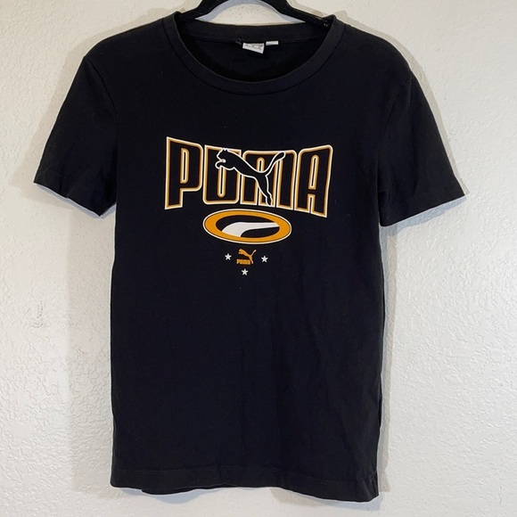 Puma Tops - Puma Black Short Sleeve T-Shirt Size XS